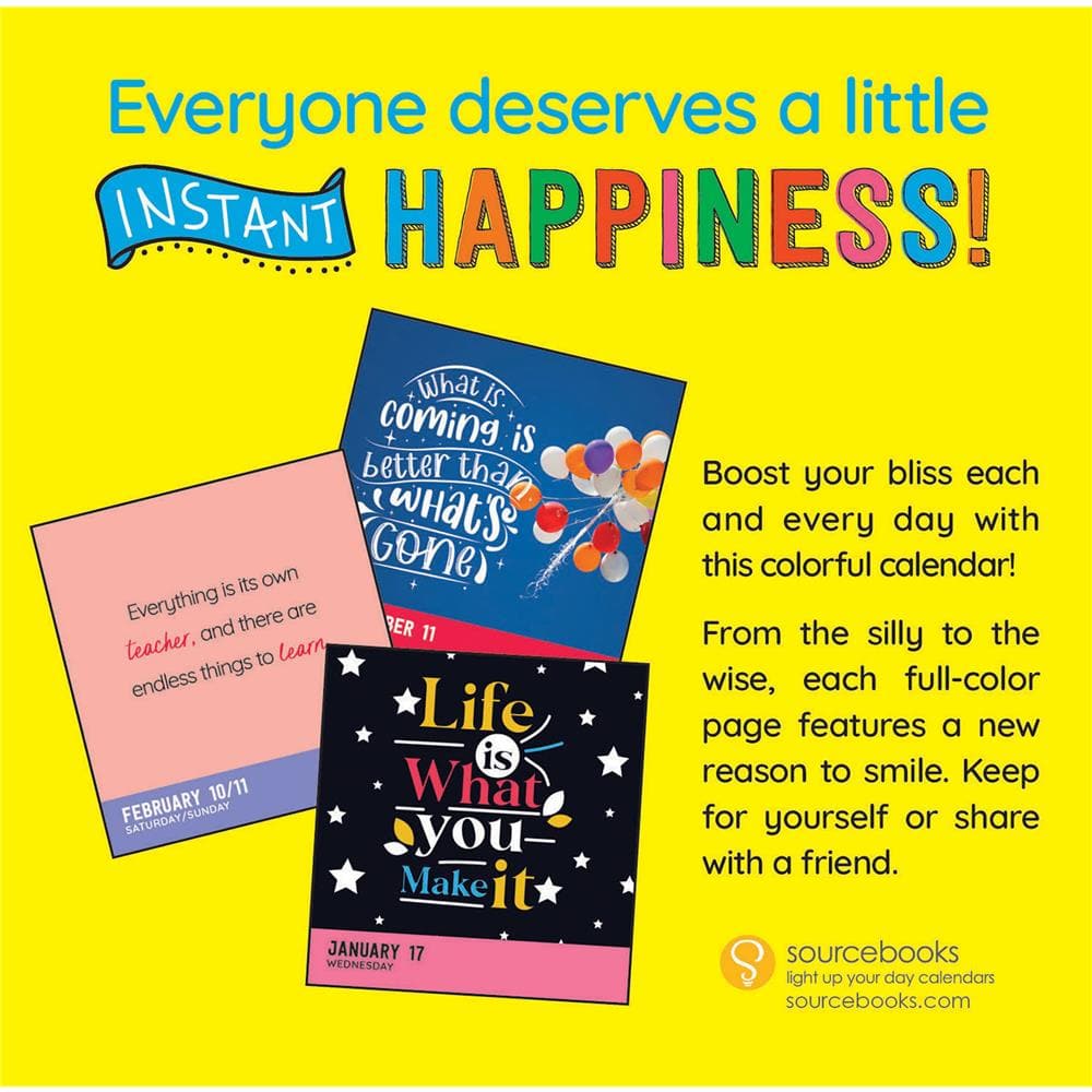Instant Happy Notes 2024 Box Calendar product image