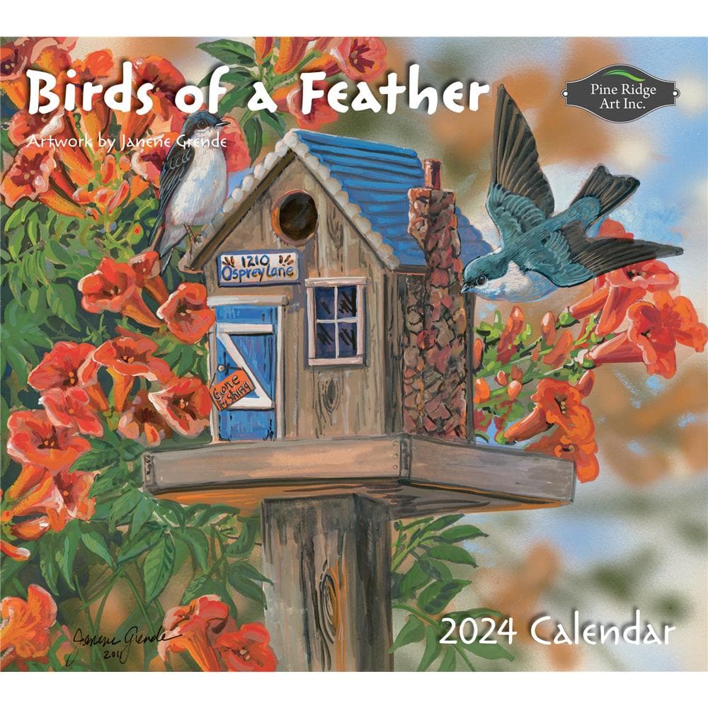 Birds Of A Feather 2024 Wall Calendar - Online Exclusive product image