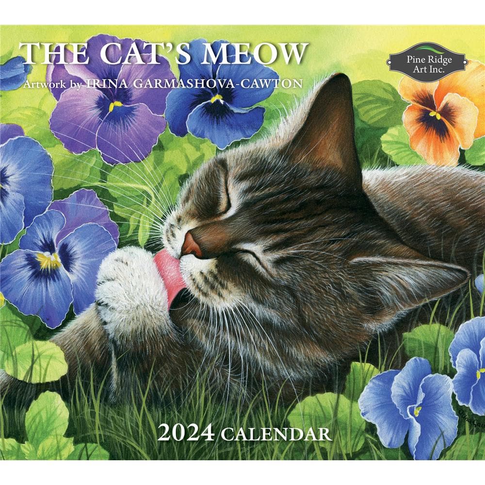 Cats Meow 2024 Wall Calendar - Online Exclusive product image