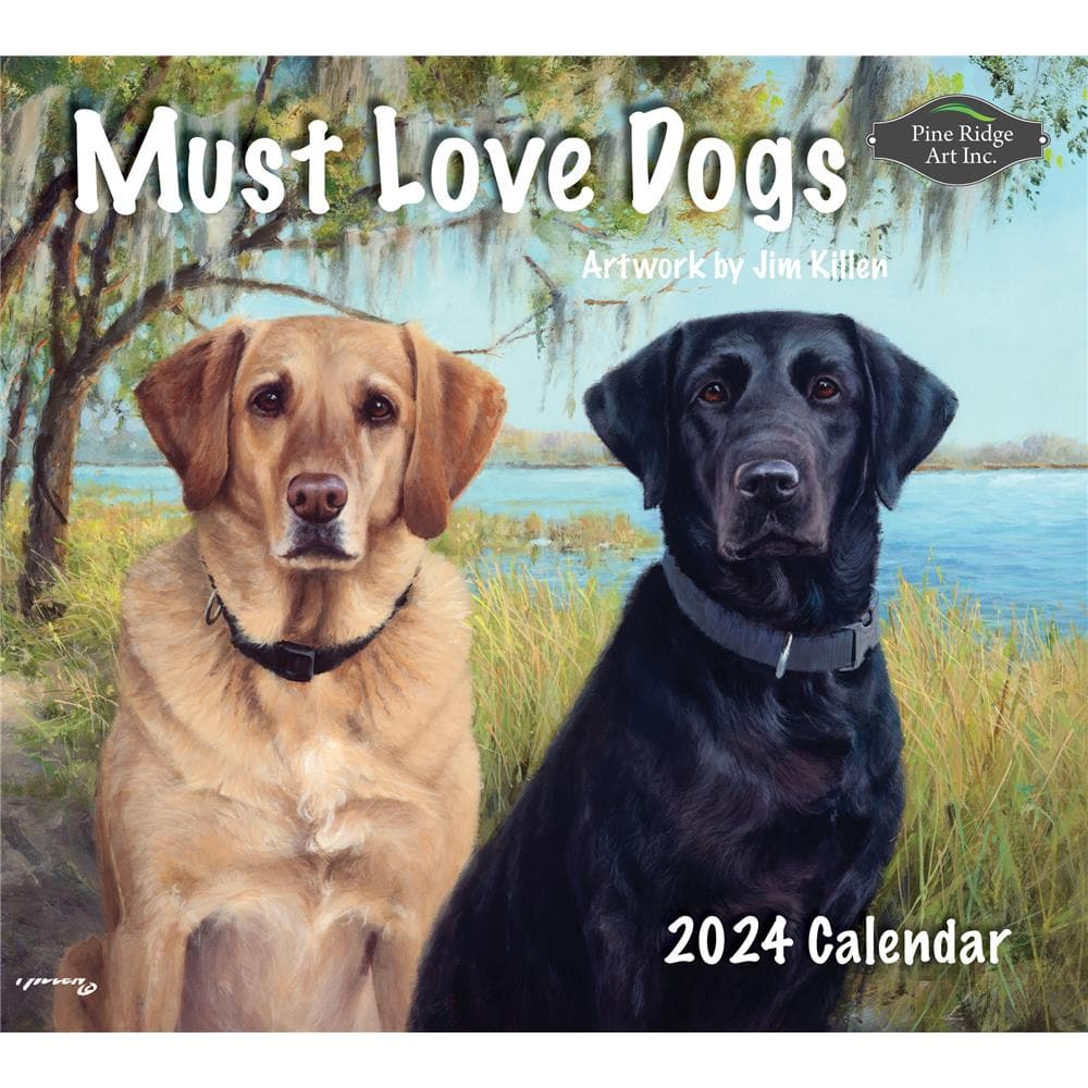 Must Love Dogs 2024 Wall Calendar - Online Exclusive product image