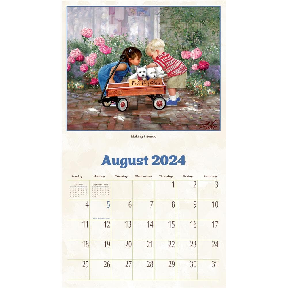 PINE RIDGE ART - CALENDRIER FOREVER YOUNG 2024 – Boutique Landry