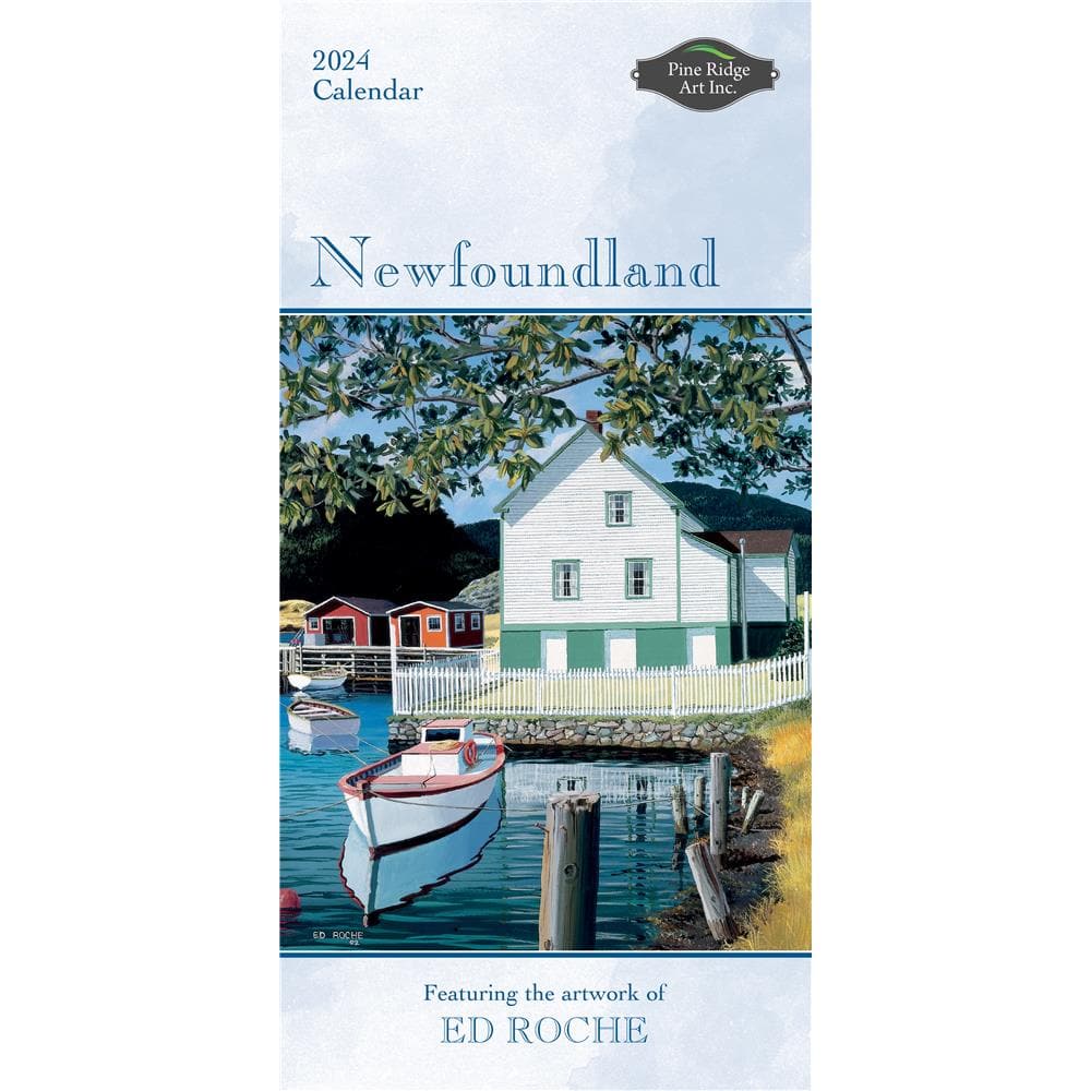 Newfoundland 2024 Slim Calendar product image