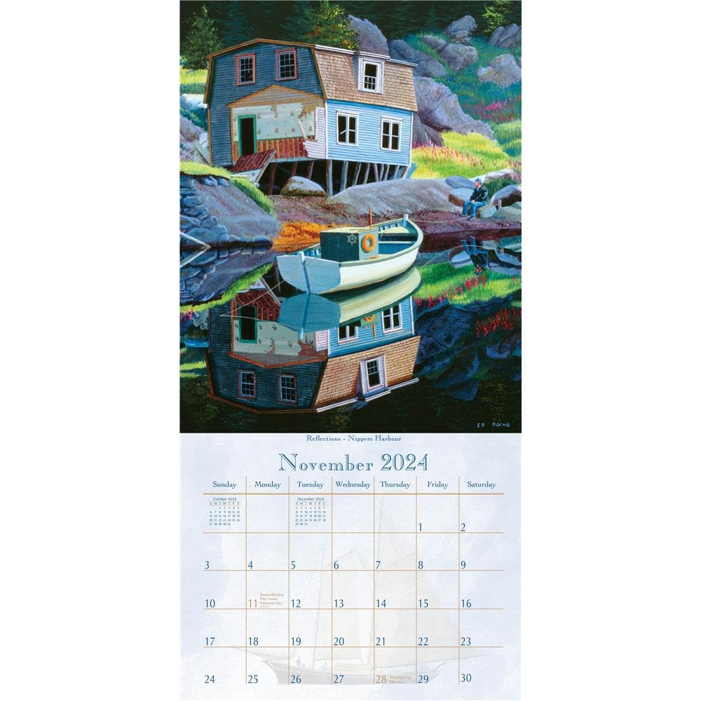 Newfoundland 2024 Slim Calendar product image