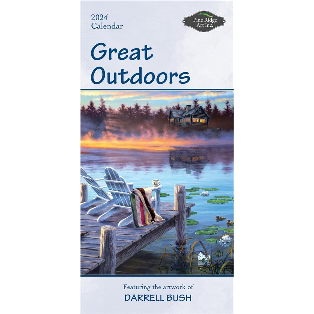 Great Outdoors 2024 Slim Calendar - Online Exclusive product image
