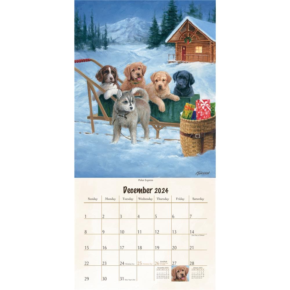 Mans Best Friend 2024 Slim Calendar - Online Exclusive product image