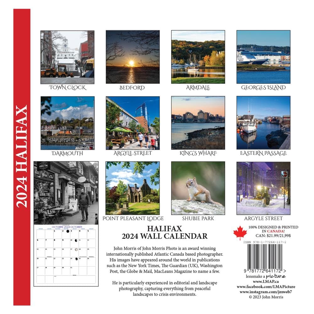 Halifax 2024 Wall Calendar product image