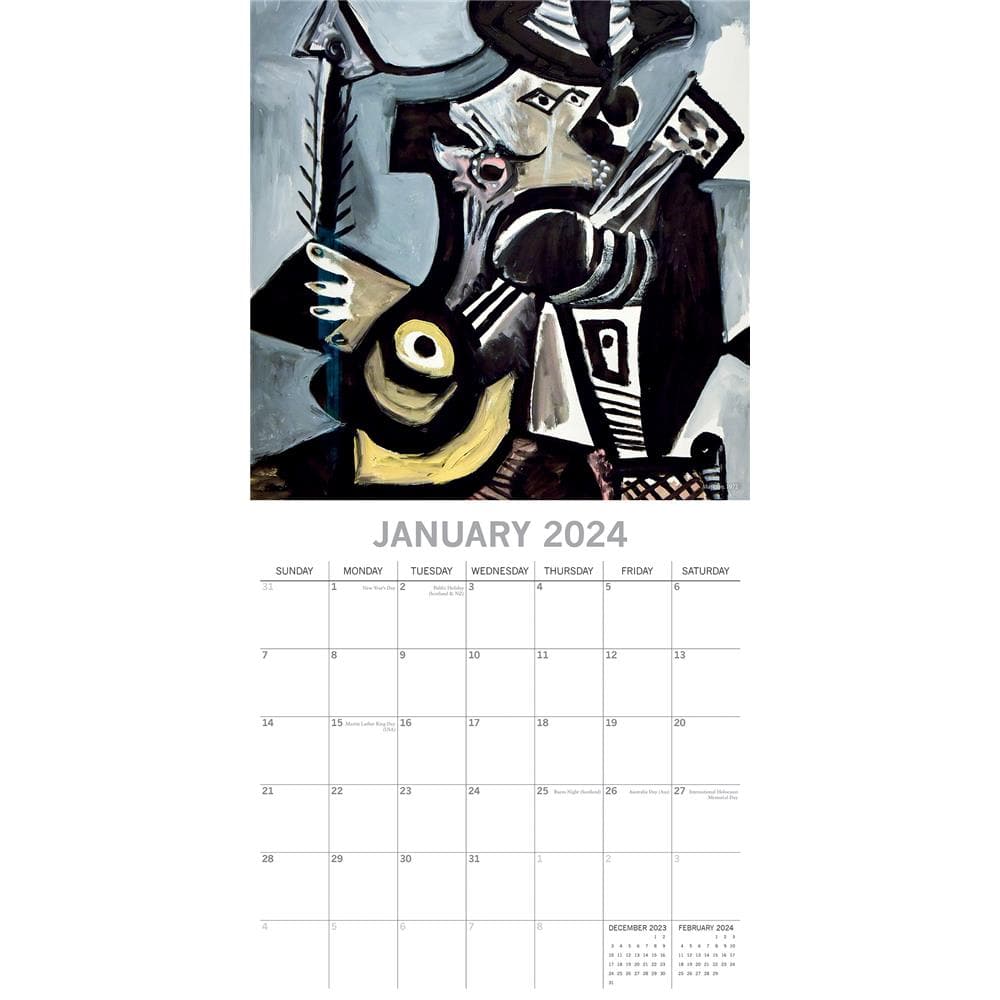 Picasso 2024 Wall Calendar product image