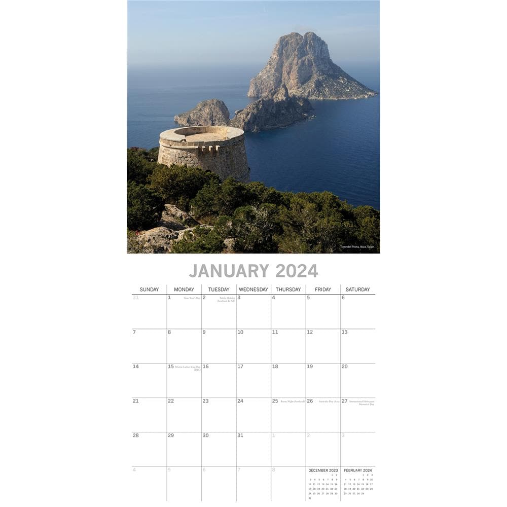 Mediterranean 2024 Wall Calendar product image