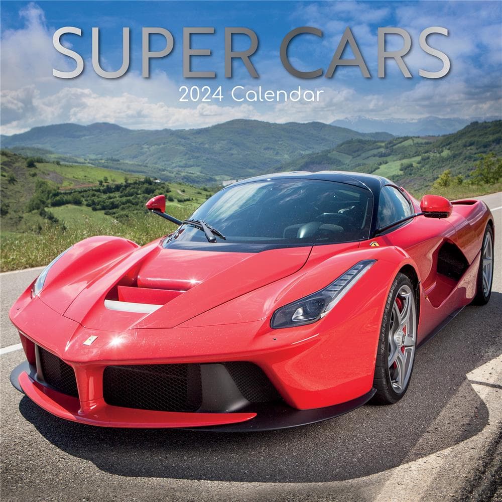 Super Cars 2024 Wall Calendar product image