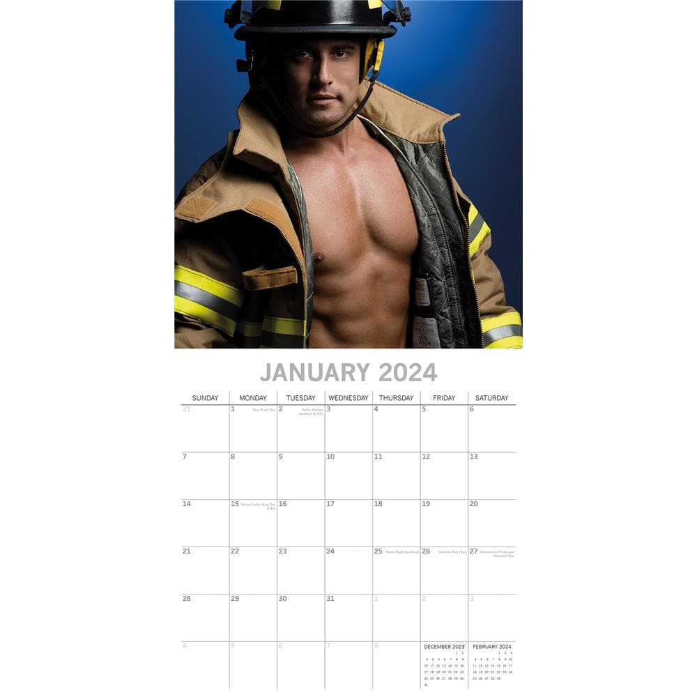 Firefighters 2024 Wall Calendar product image