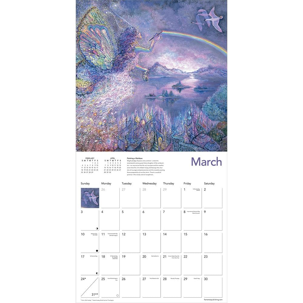 Celestial Journeys by Josephine 2024 Wall Calendar product image