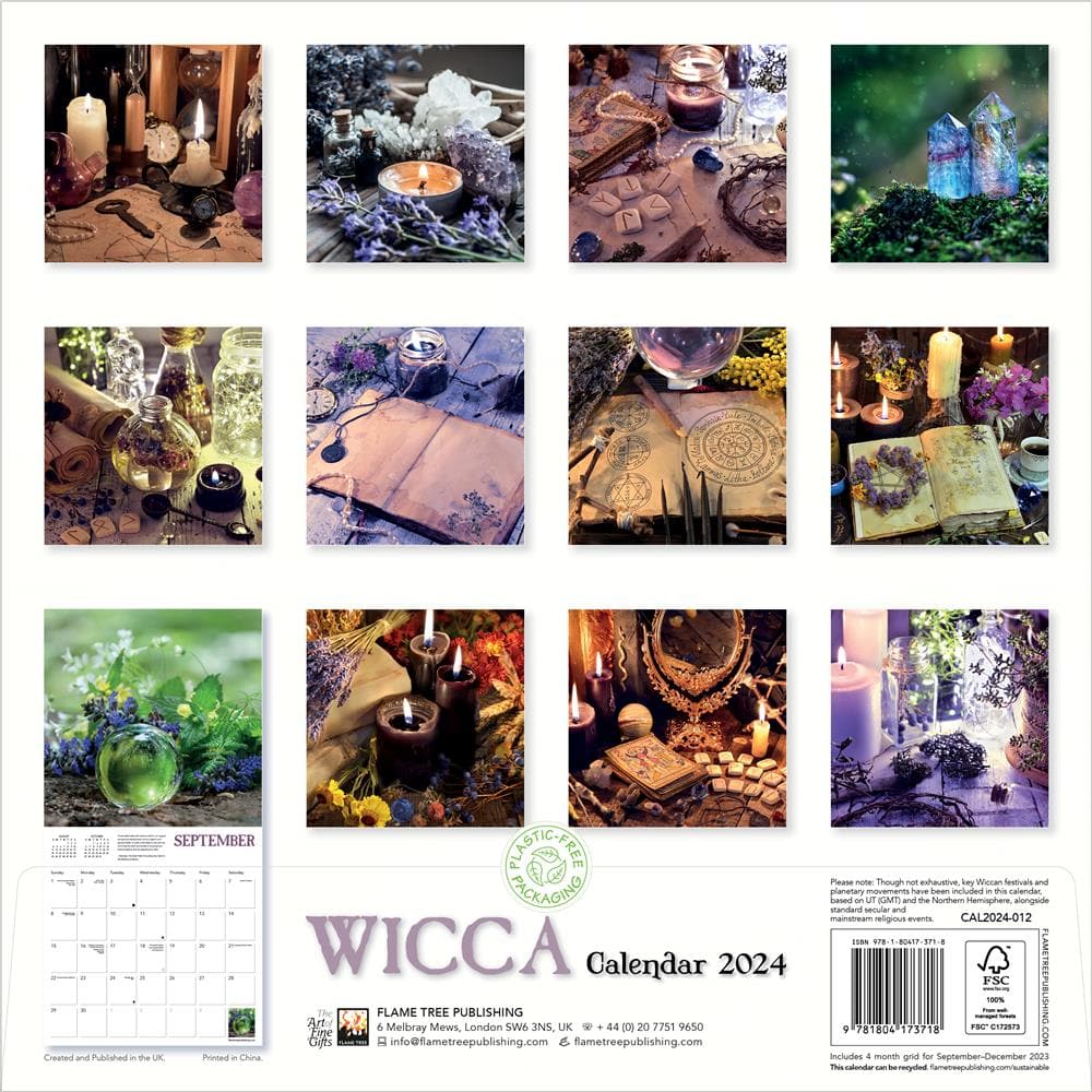 Wicca 2024 Wall Calendar  product image