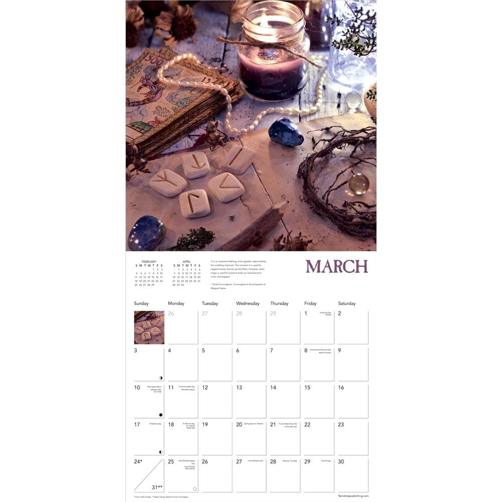 Wicca 2024 Wall Calendar  product image