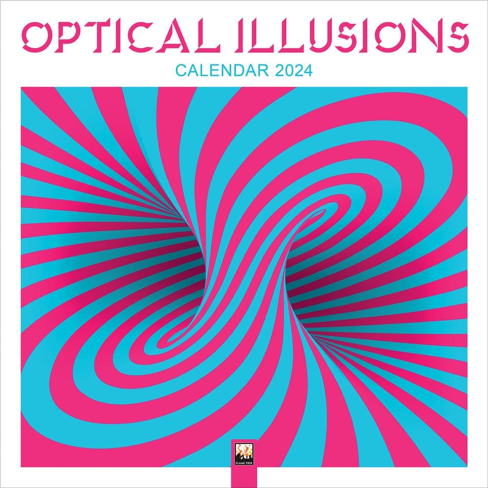 Optical Illusions 2024 Wall Calendar  product image