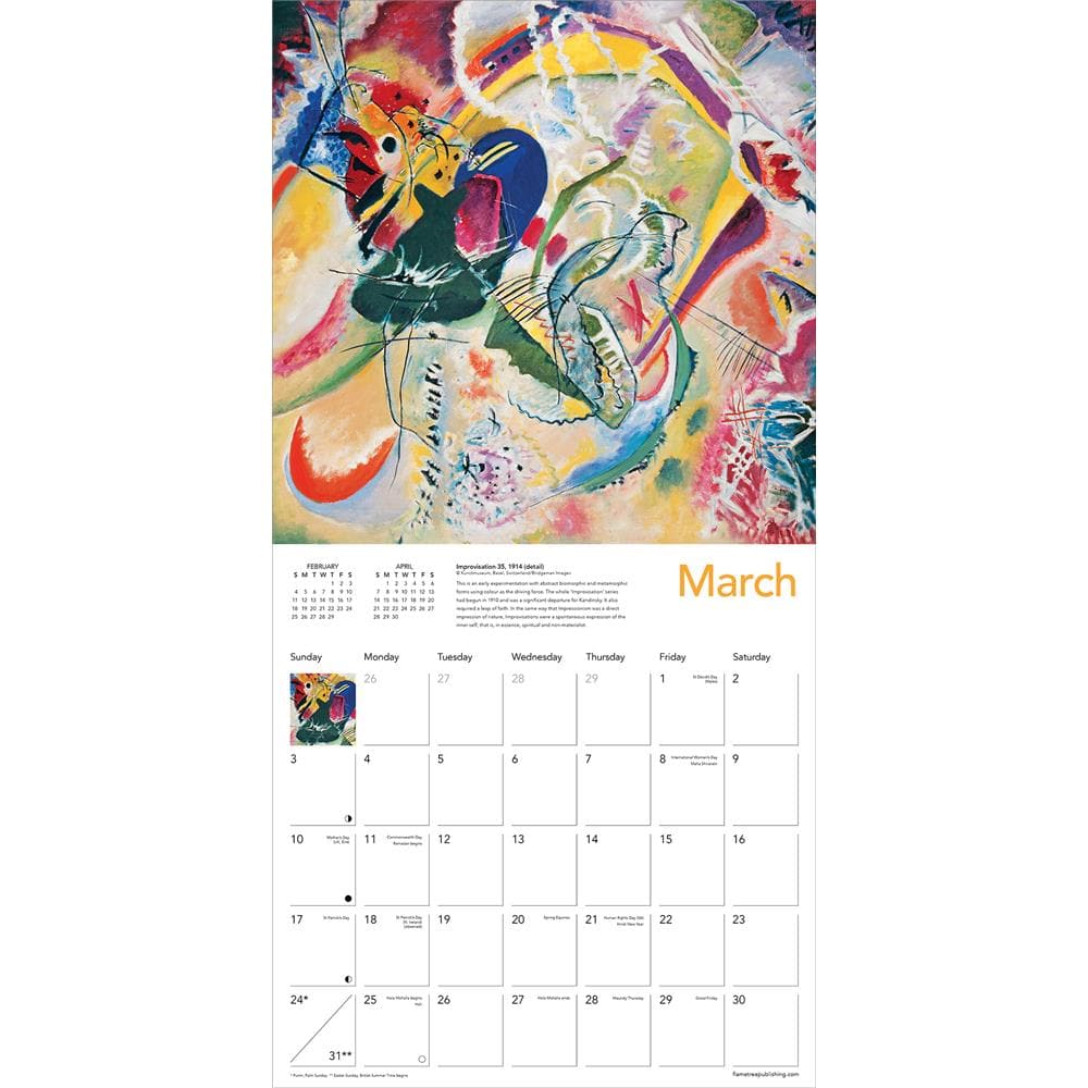 Wassily Kandinsky 2024 Wall Calendar product image
