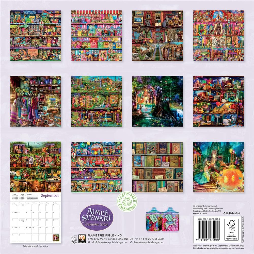 Aimee Stewart 2024 Wall Calendar  product image