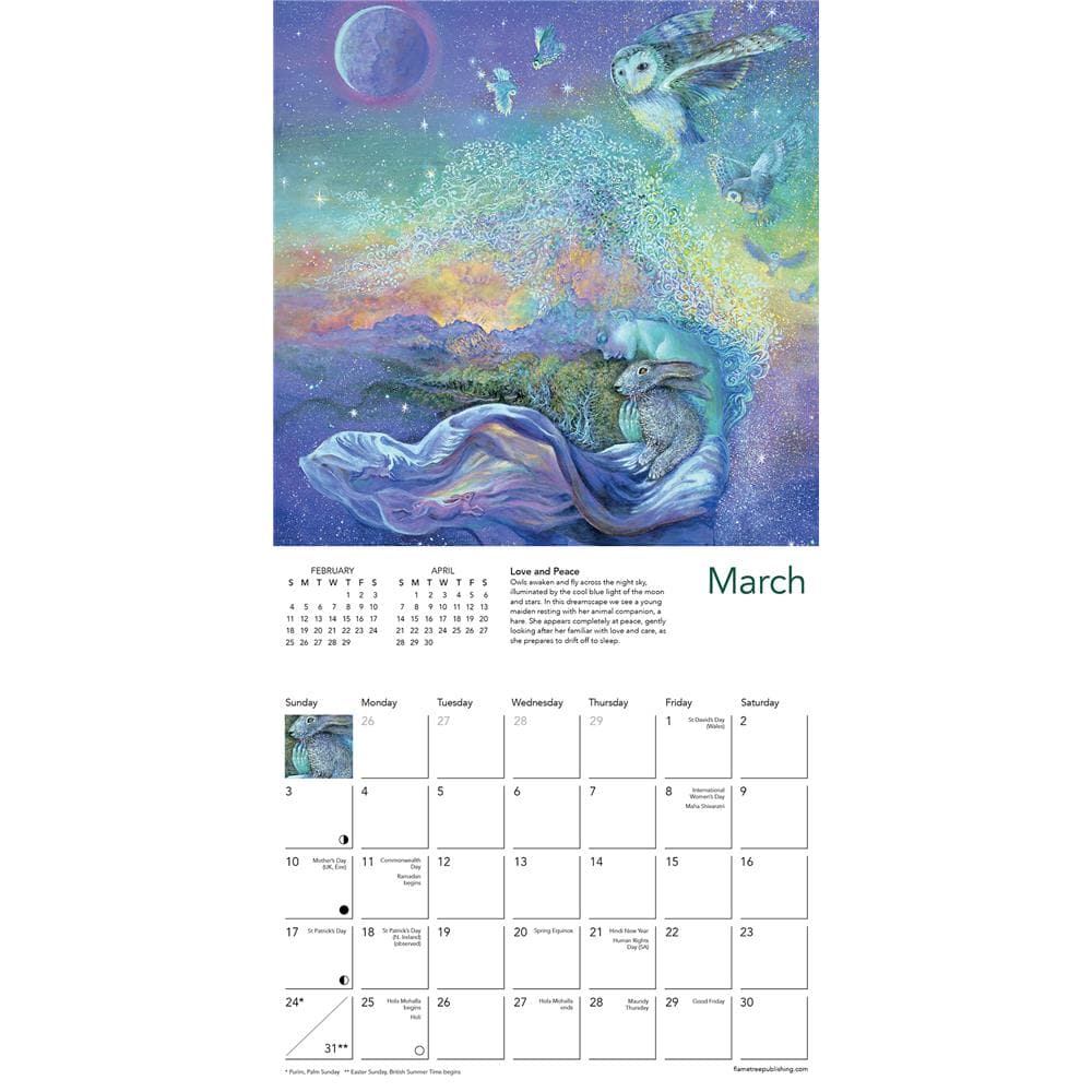 Celestial Journeys by Josephine 2024 Mini Calendar product image