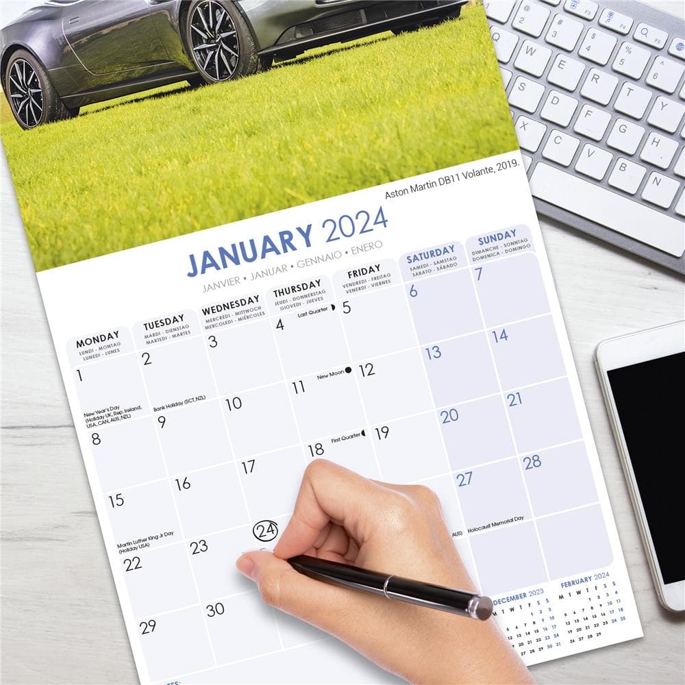 Aston Martin 2024 Wall Calendar product image