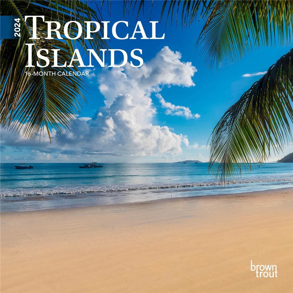 Tropical Islands 2024 Mini Calendar  product image