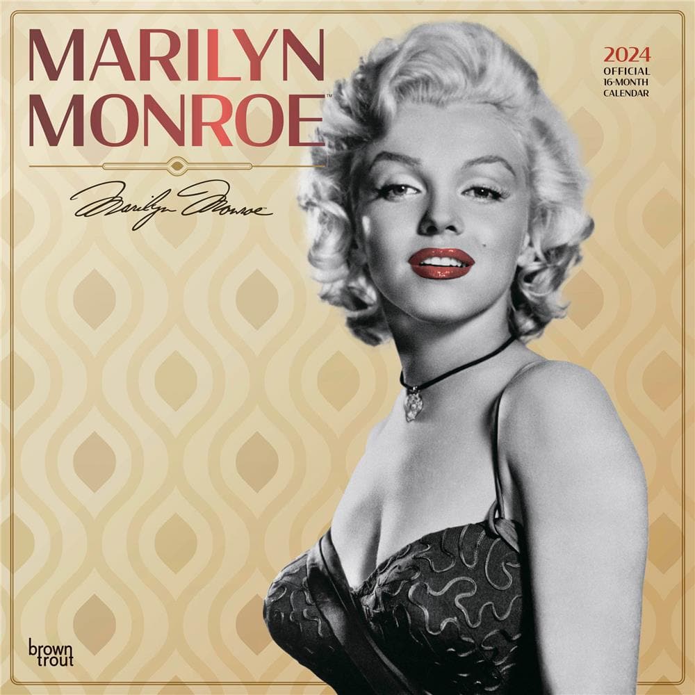 Marilyn Monroe 2024 Wall Calendar product image