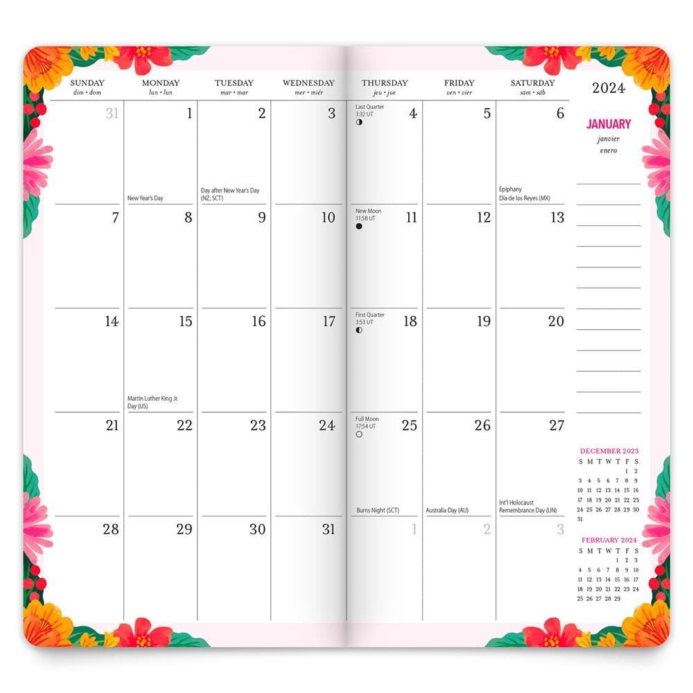 Bonnie Marcus 2024 2 yr Pocket Planner Calendar product image