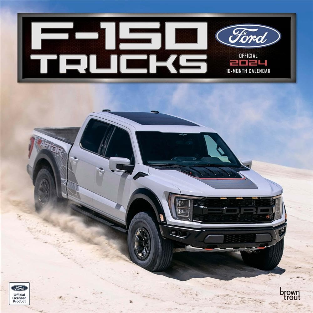 Ford F150 Trucks 2024 Wall Calendar product image