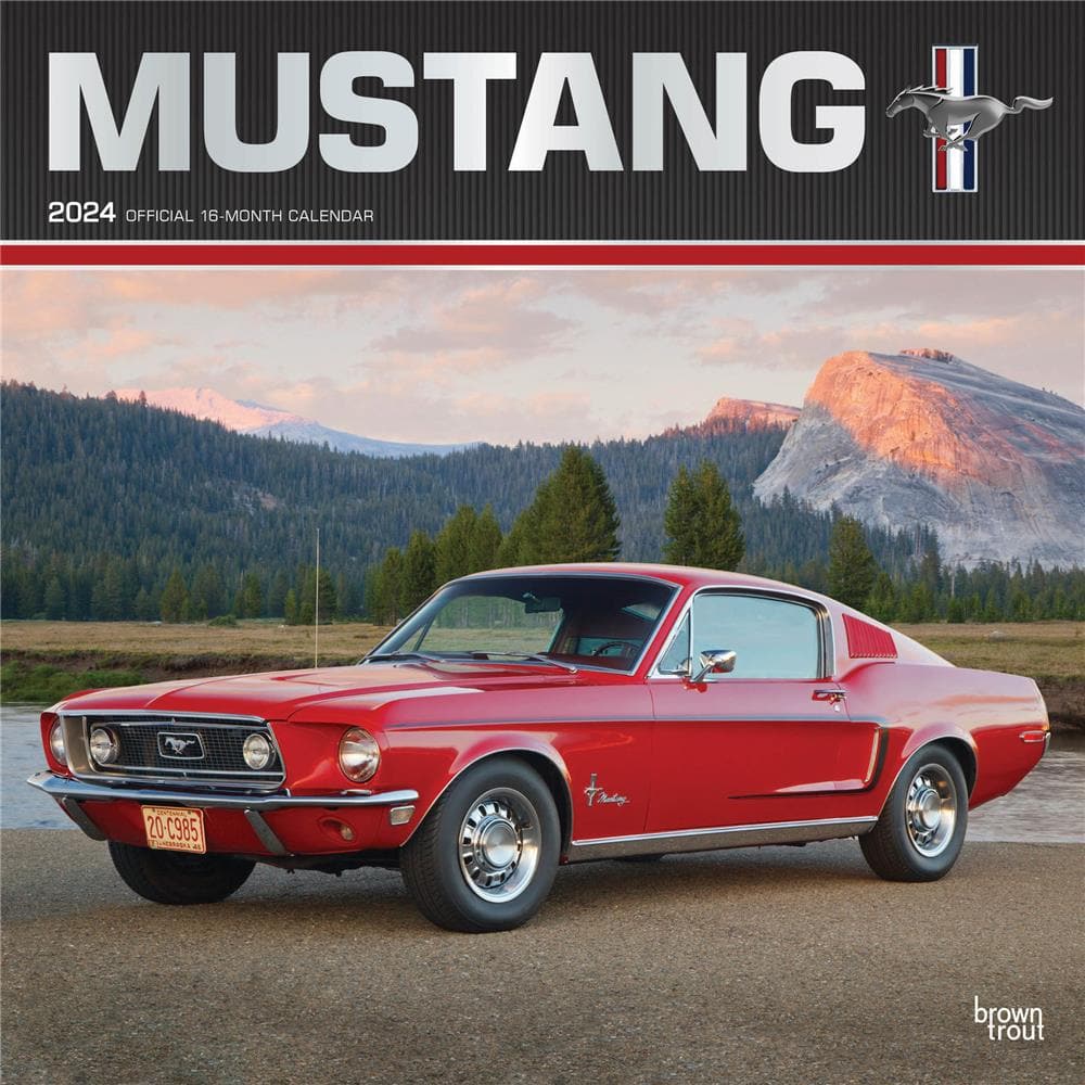 Mustang 2024 Wall Calendar product image