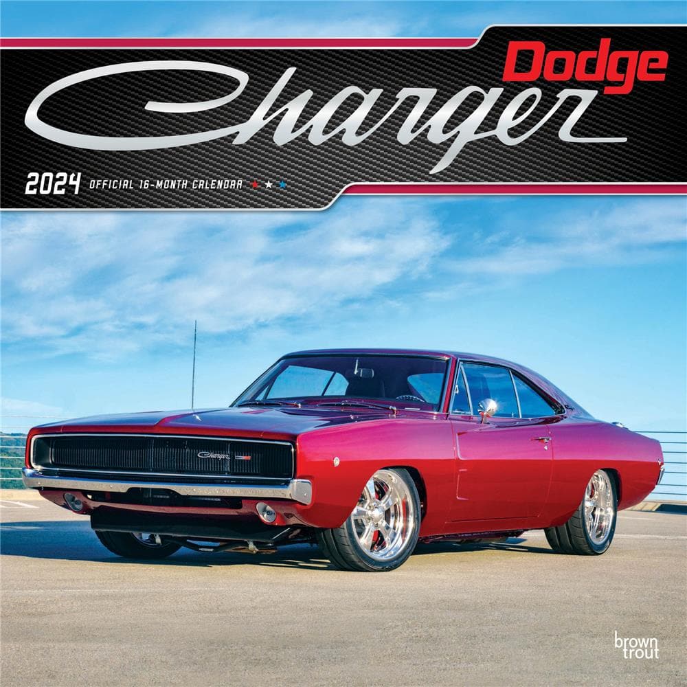 Dodge Charger 2024 Wall Calendar product image