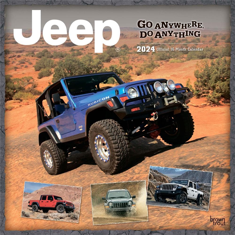 Jeep 2024 Wall Calendar product image