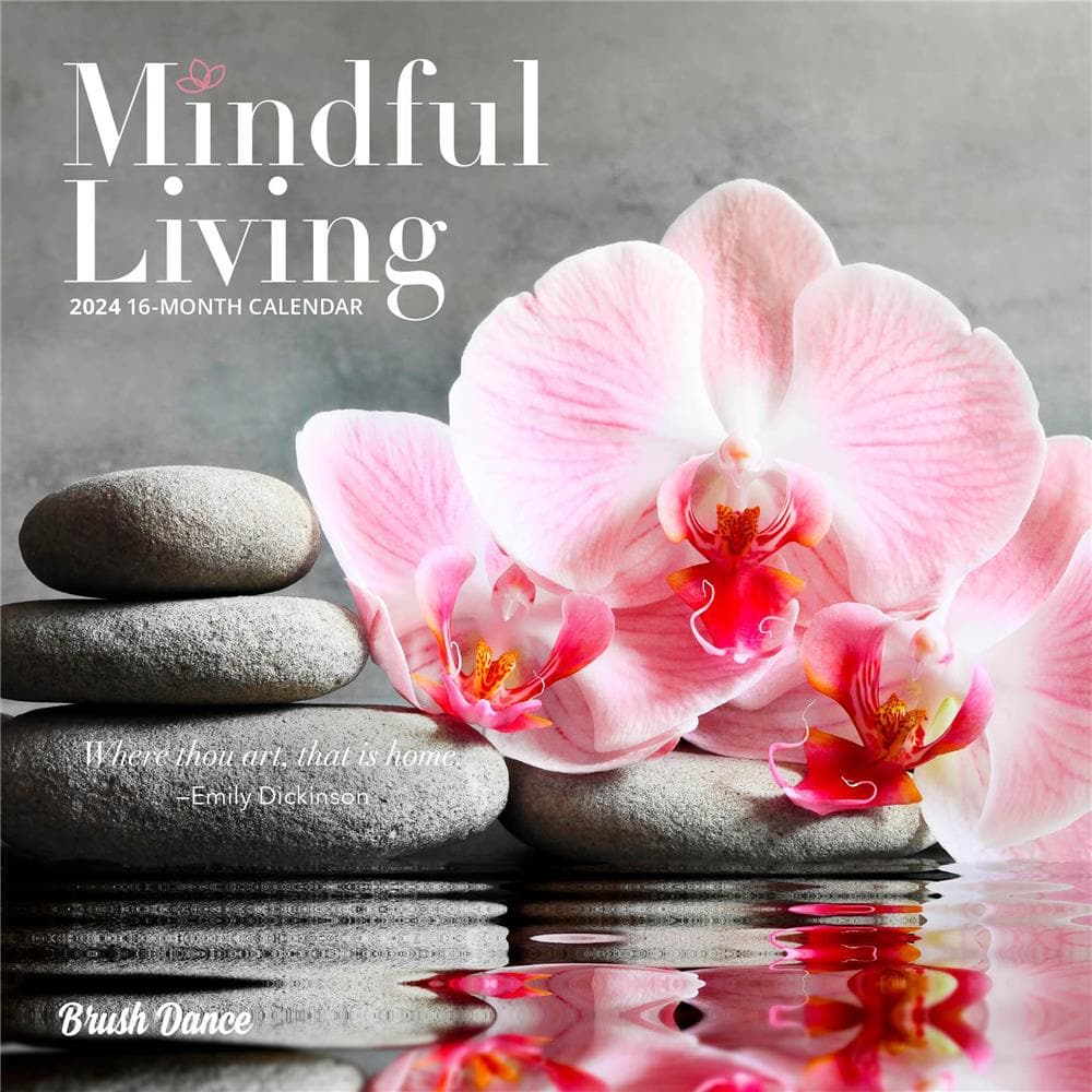 Mindful Living 2024 Mini Calendar product image