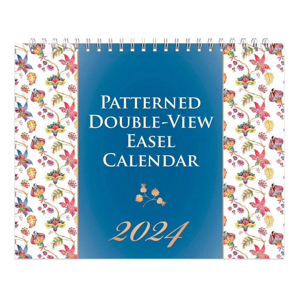 Patterned 2024 Easel Calendar product image
