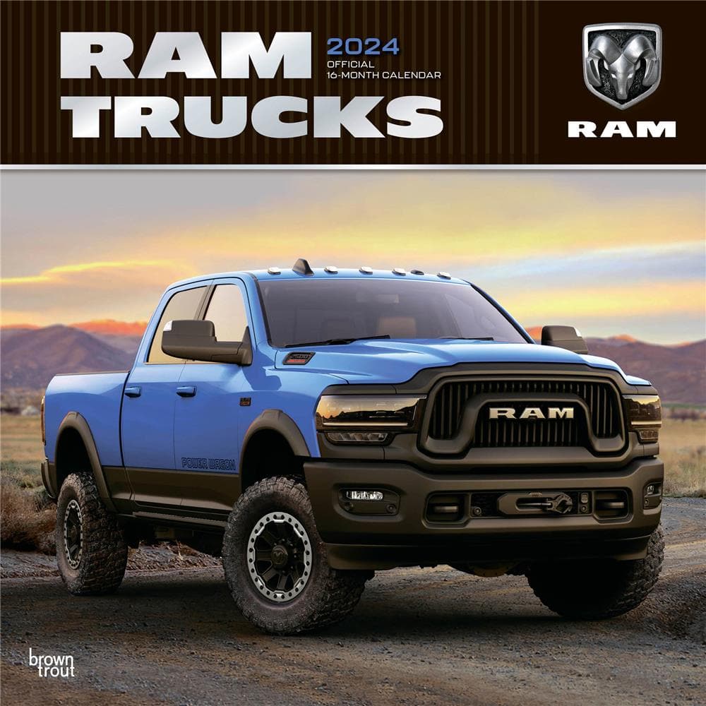 Ram Trucks 2024 Wall Calendar product image