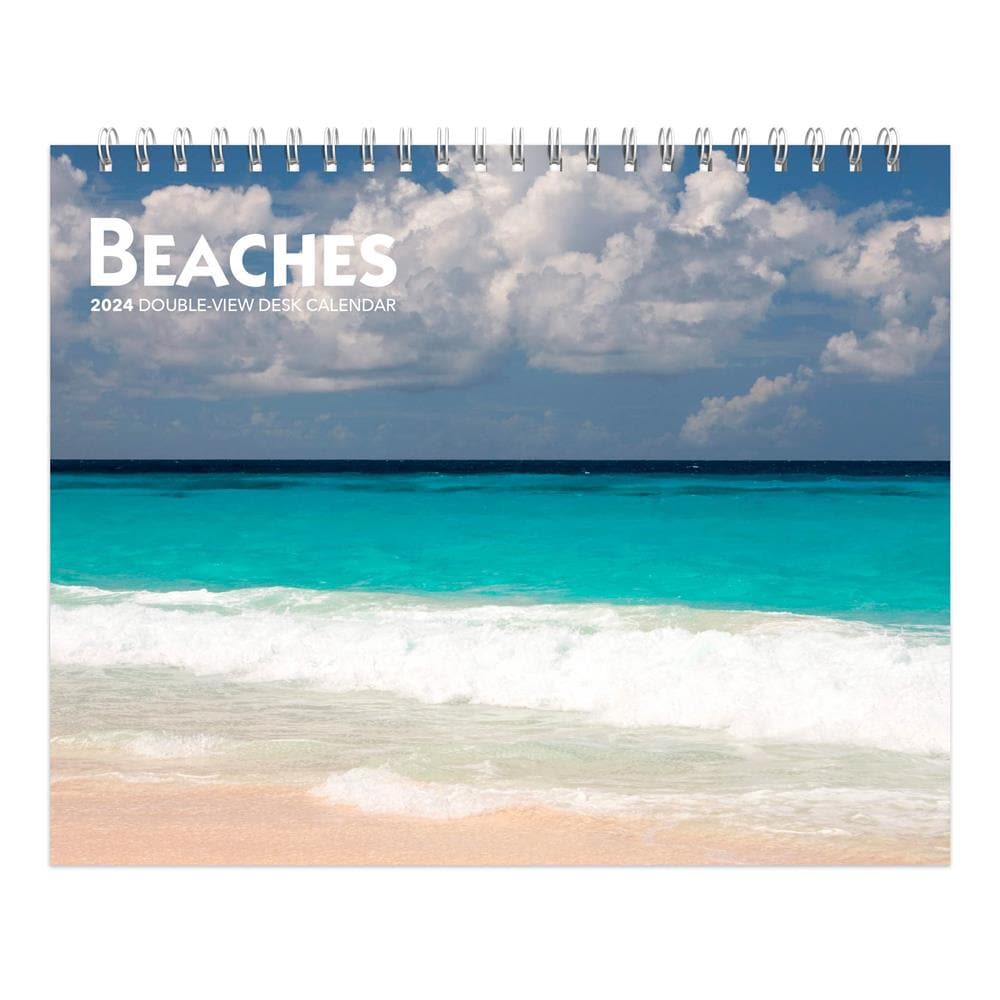 Beaches 2024 Easel Calendar  product image