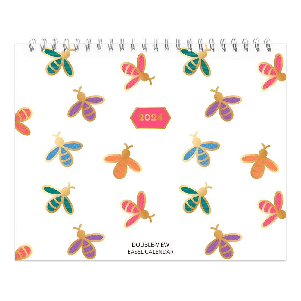 Busy Bees 2024 Easel Calendar  product image