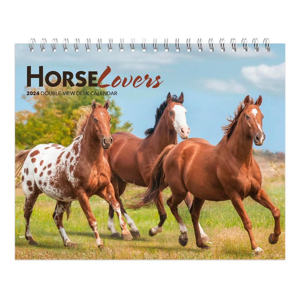 Horse Lovers 2024 Easel Calendar  product image