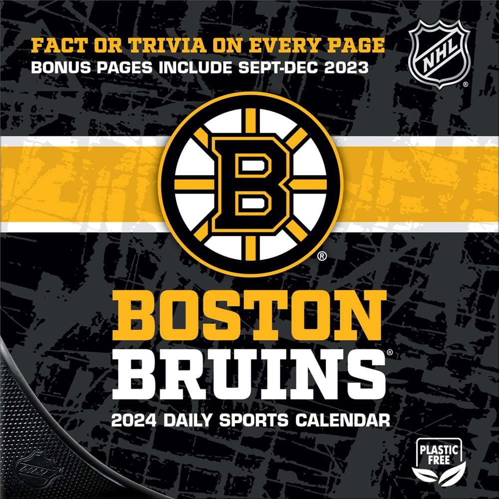 NHL Boston Bruins 2024 Box Calendar product image