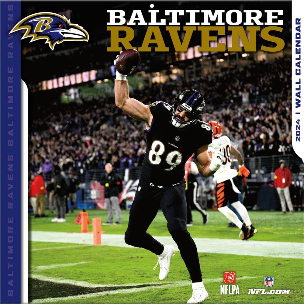 NFL Baltimore Ravens 2024 Wall Calendar  product image
