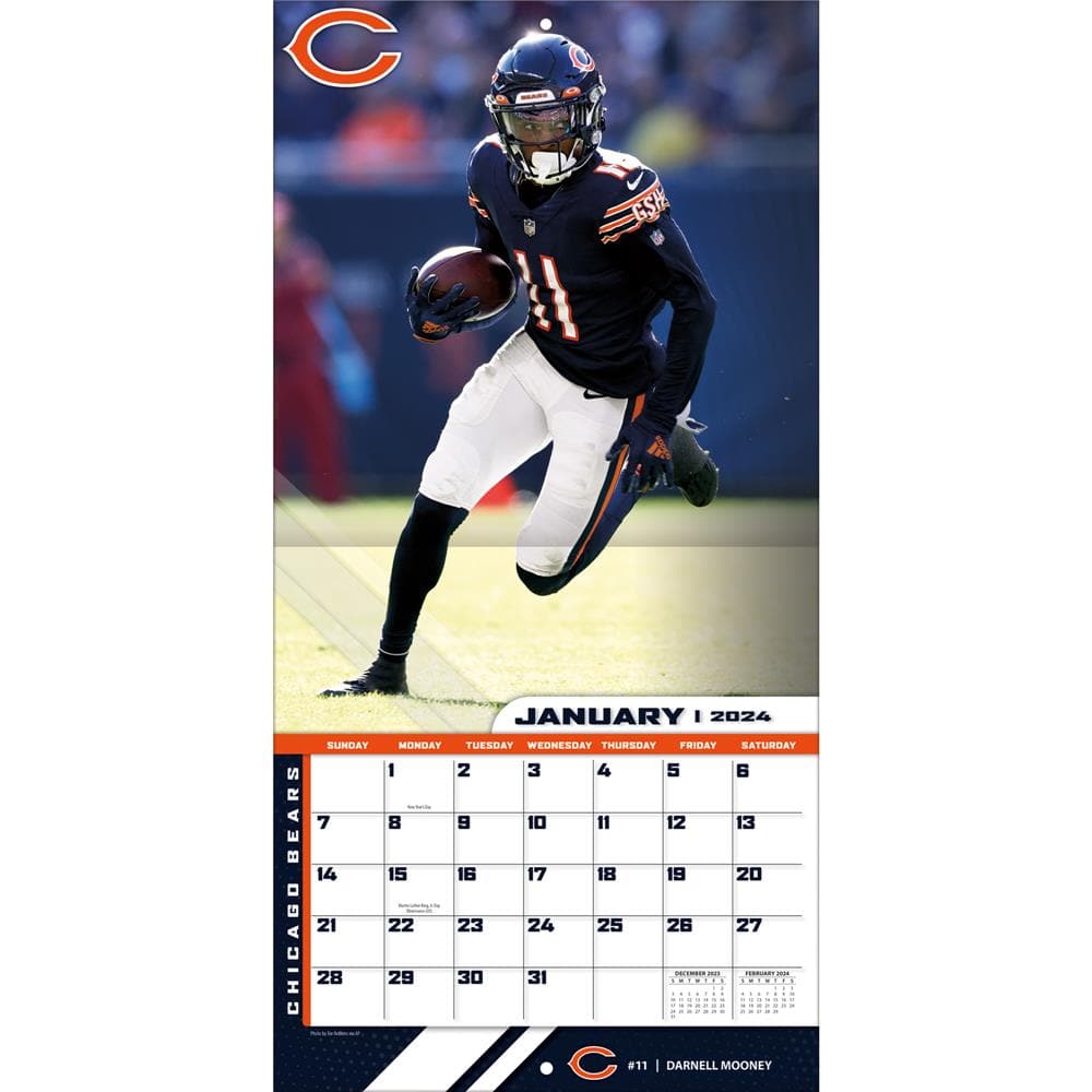 NFL Chicago Bears 2024 Wall Calendar  product image