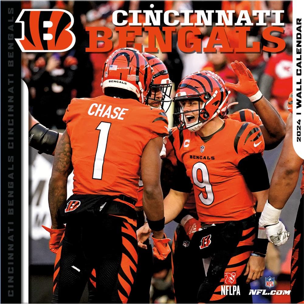 NFL Cincinnati Bengals 2024 Wall Calendar  product image