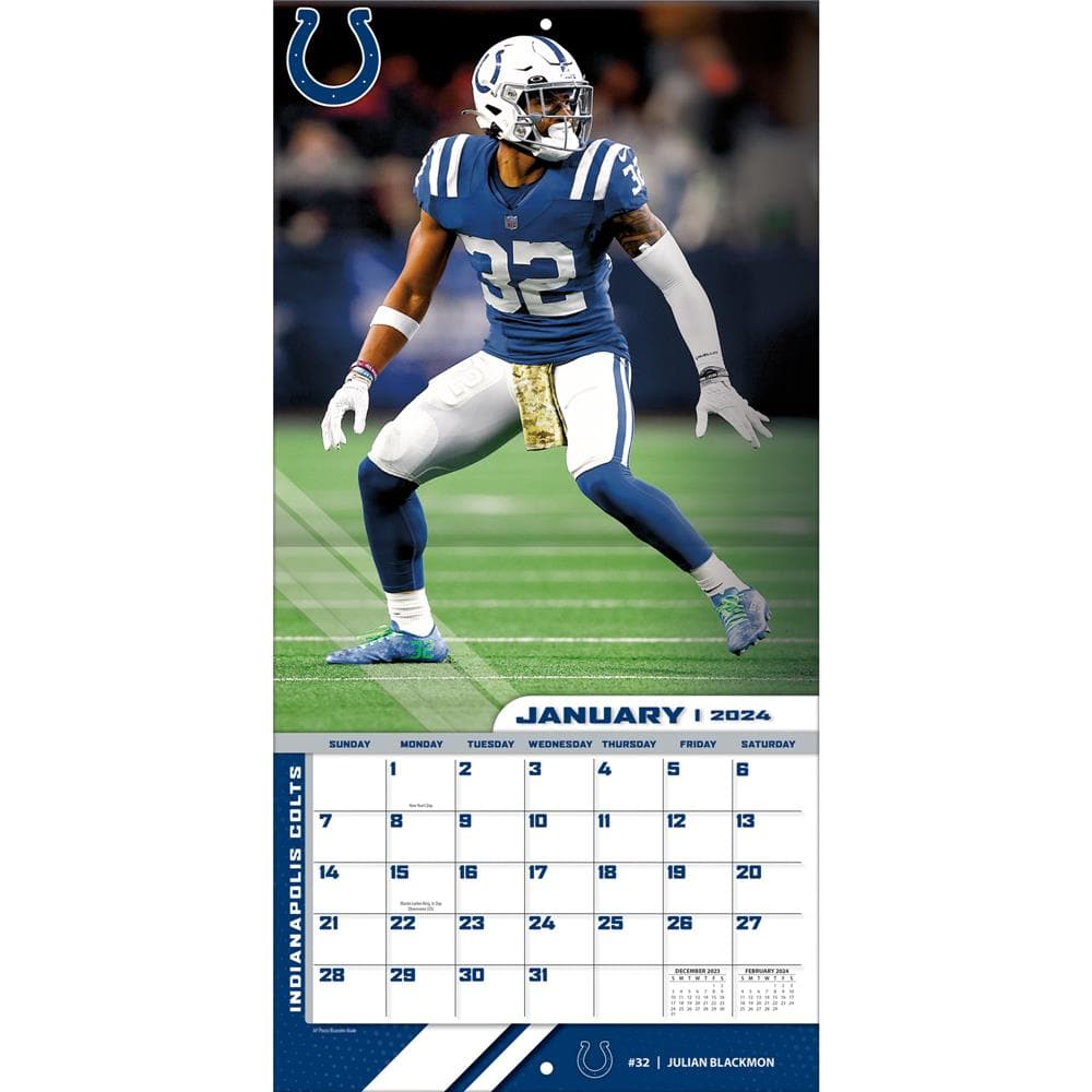 NFL Indianapolis Colts 2024 Wall Calendar  product image