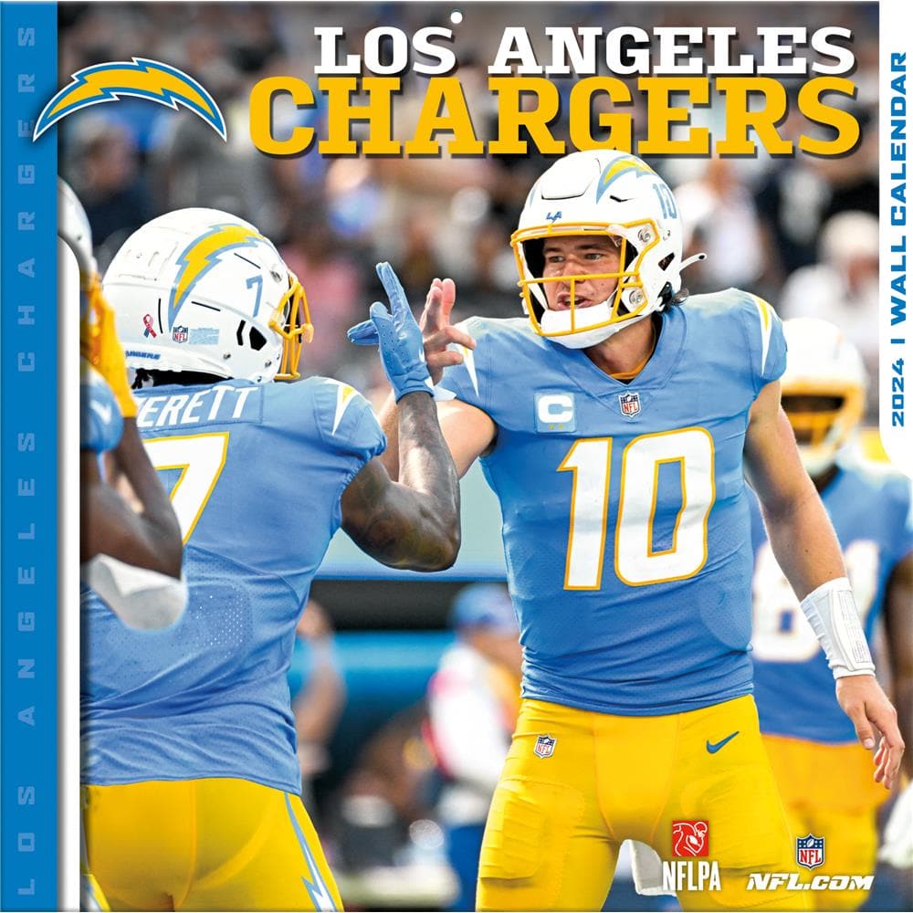 NFL Los Angeles Chargers 2024 Wall Calendar  product image