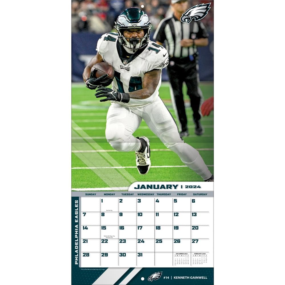 NFL Philadelphia Eagles 2024 Wall Calendar product image