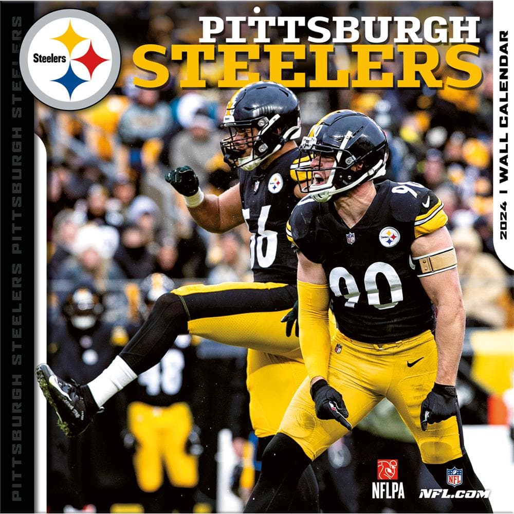 NFL Pittsburgh Steelers 2024 Wall Calendar product image