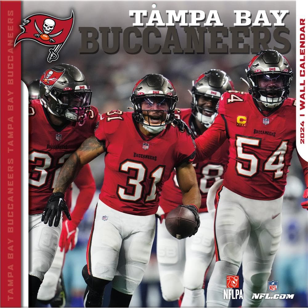 NFL Tampa Bay Buccaneers 2024 Wall Calendar product image