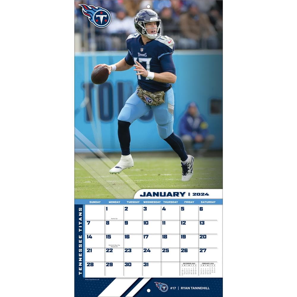 NFL Tennessee Titans 2024 Wall Calendar  product image