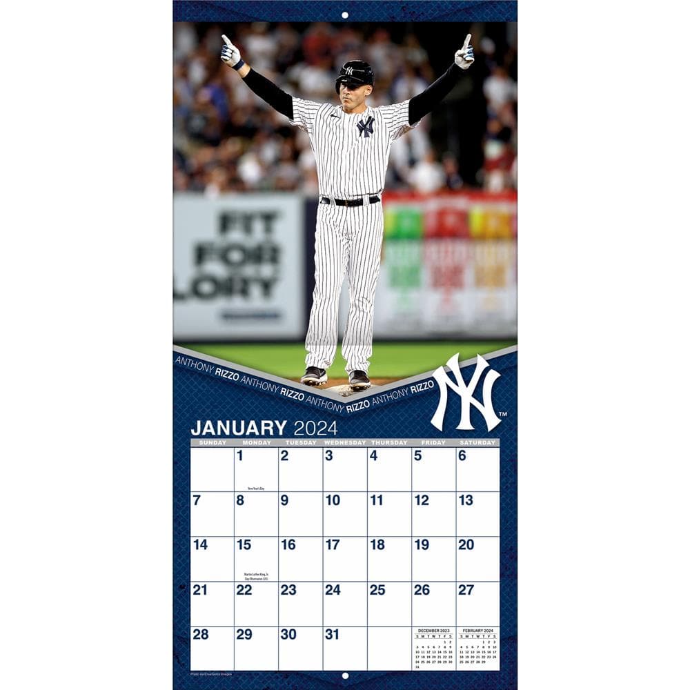 MLB New York Yankees 2024 Wall Calendar product image