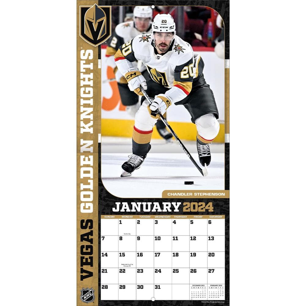 NHL Vegas Golden Knights 2024 Wall Calendar  product image