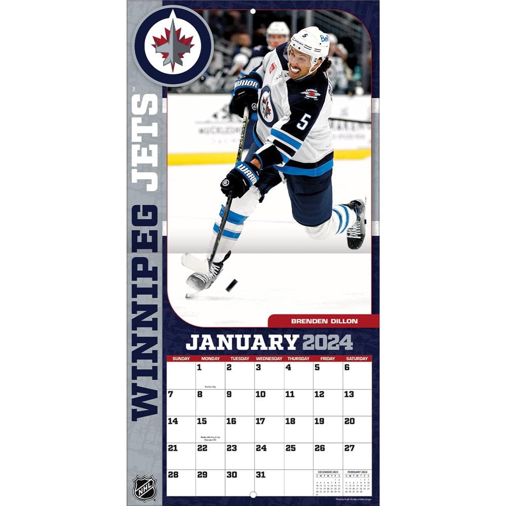 NHL Winnipeg Jets 2024 Wall Calendar  product image
