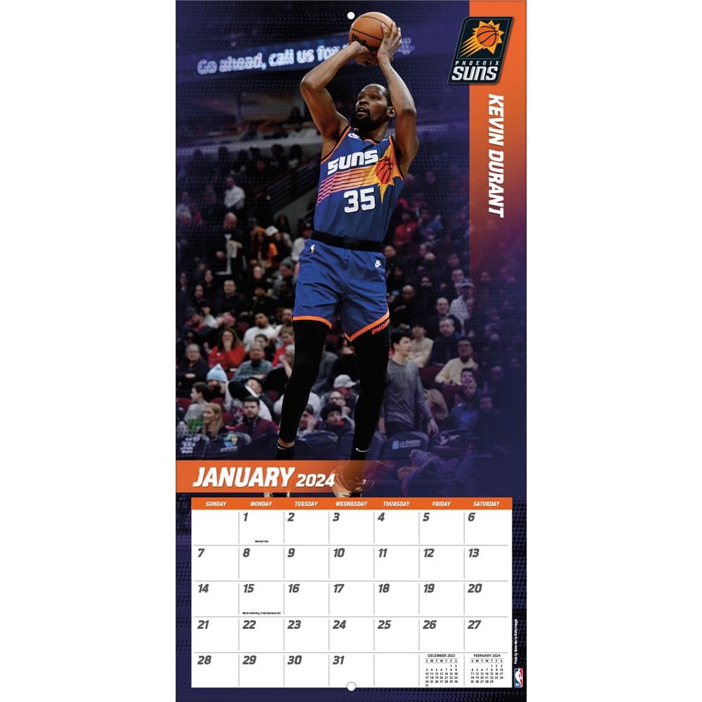 NBA Elite 2024 Wall Calendar product image