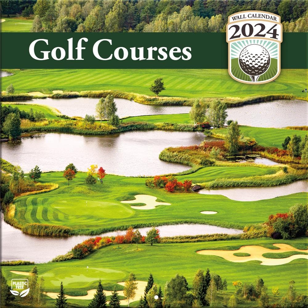 Golf Courses 2024 Mini Calendar product image